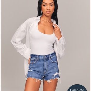 Abercrombie A&F High Rise Mom Short